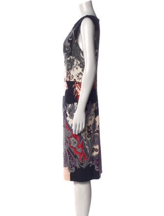 Etro Printed Midi Length Dress