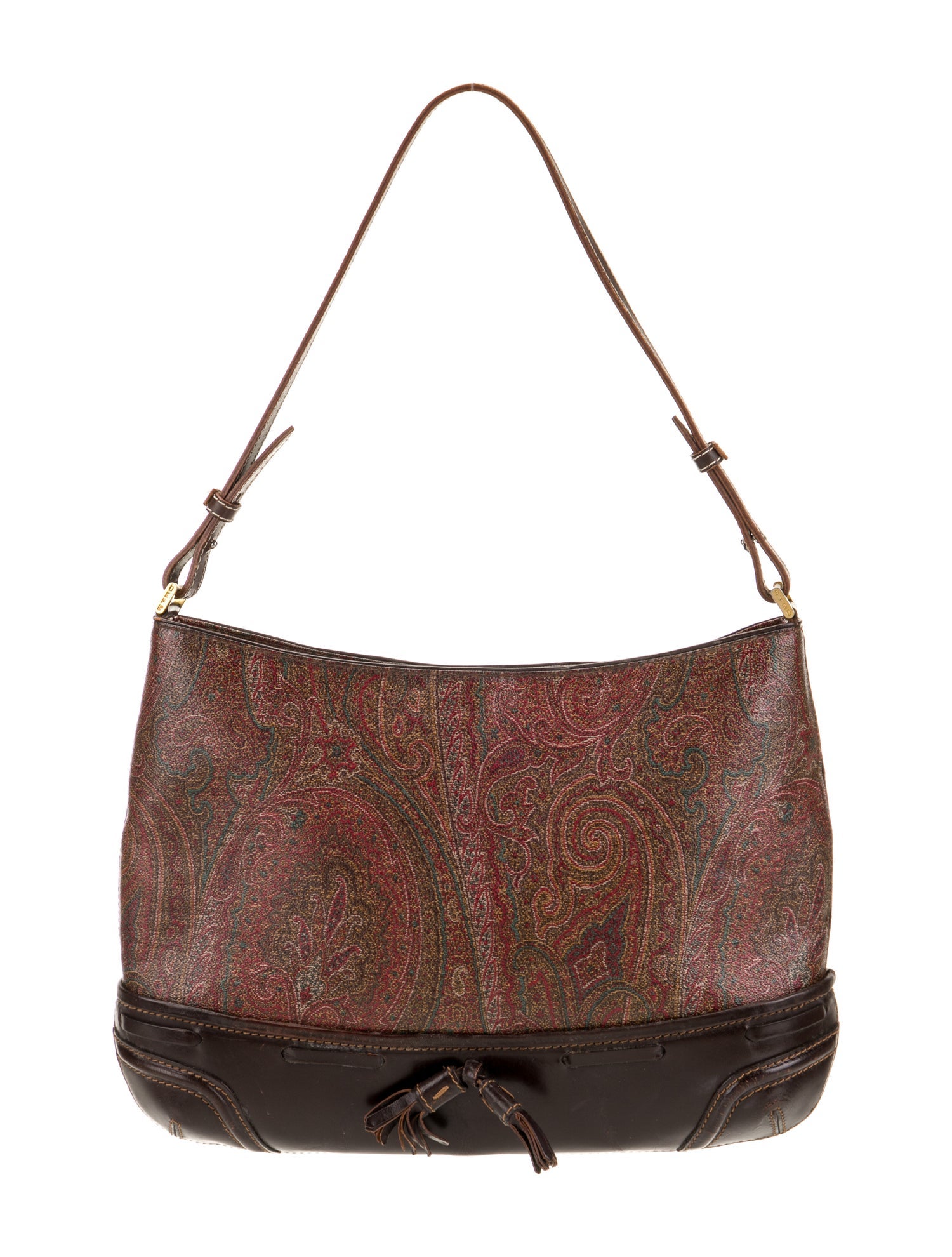 Etro Leather Shoulder Bag