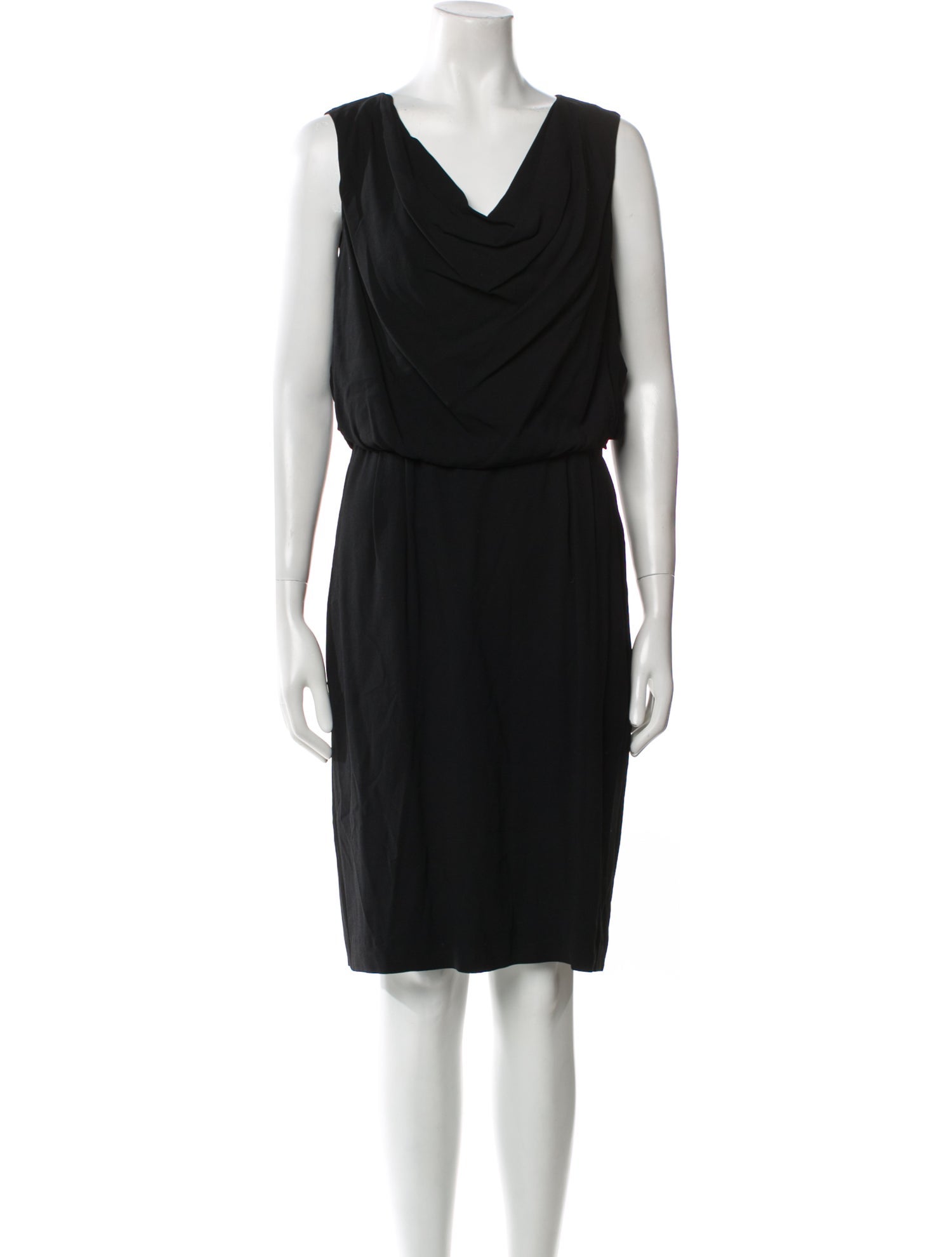 Etro Cowl Neck Knee-Length Dress