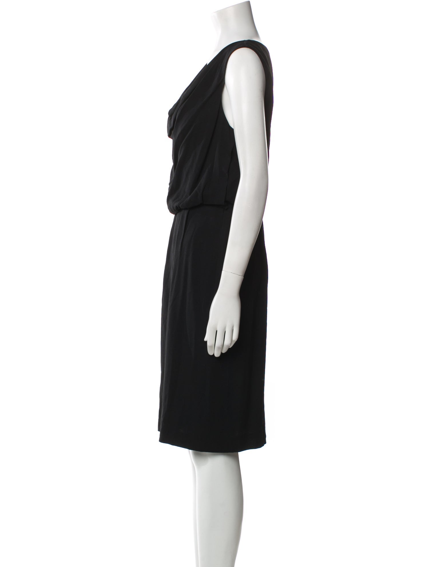 Etro Cowl Neck Knee-Length Dress