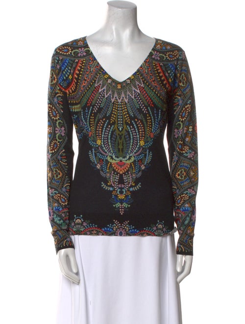 Etro Silk Paisley Print Blouse