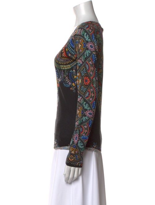Etro Silk Paisley Print Blouse