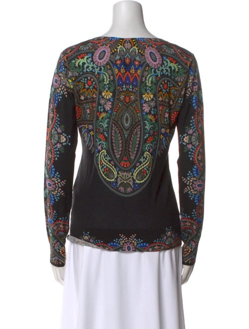 Etro Silk Paisley Print Blouse