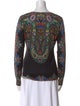Etro Silk Paisley Print Blouse