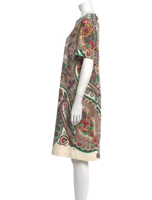 Etro Paisley Print Knee-Length Dress