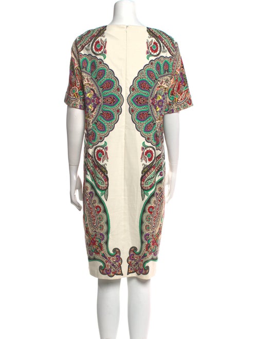 Etro Paisley Print Knee-Length Dress