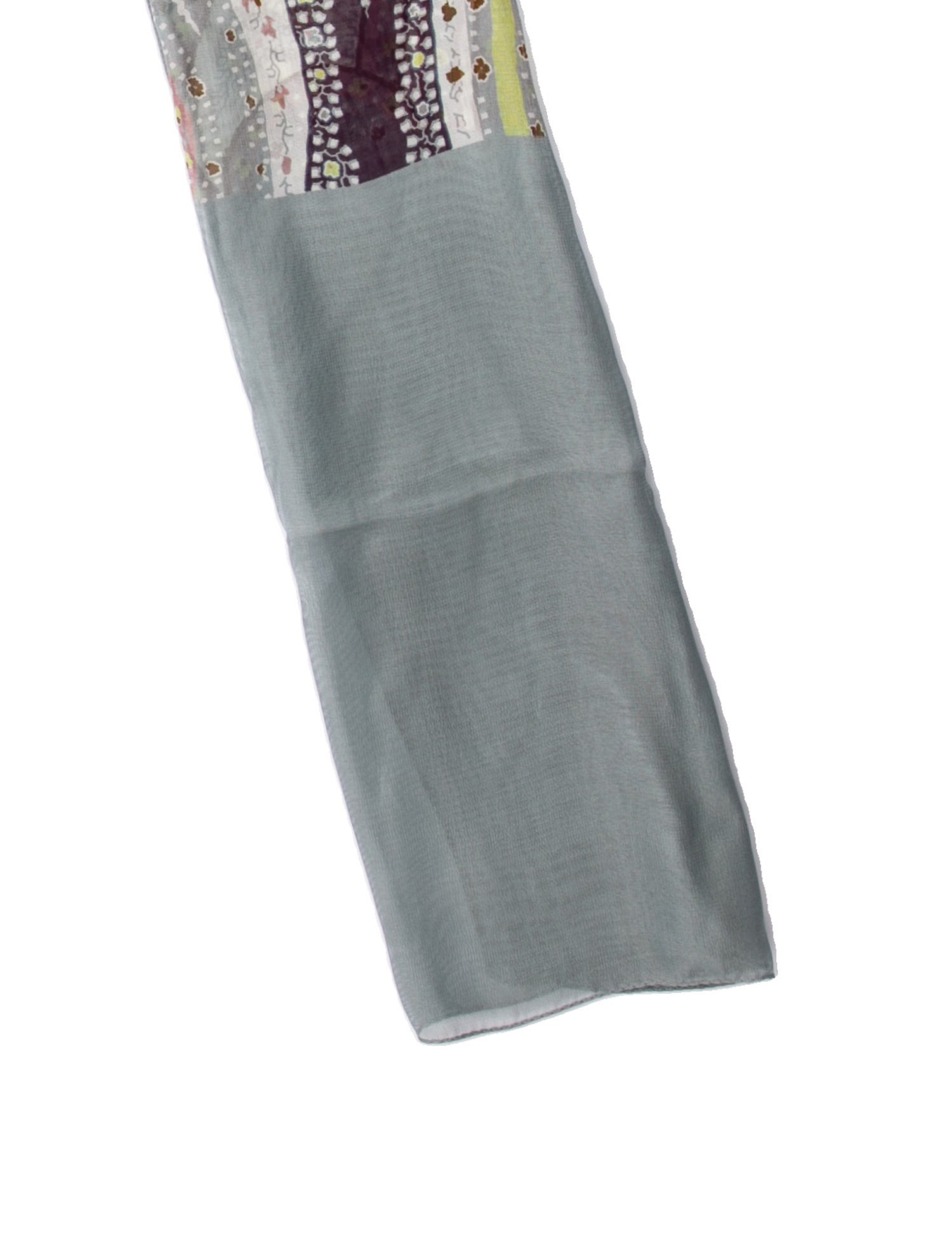 Etro Silk Floral Print Scarf