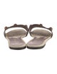 Etro Leather Printed Slides