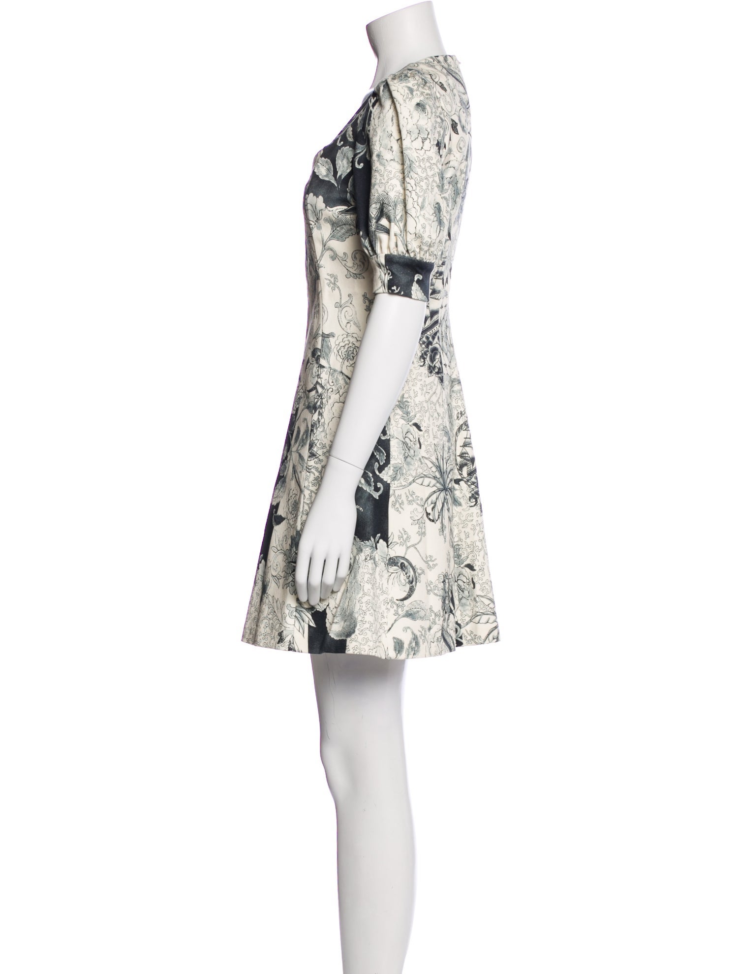 Etro Floral Print Mini Dress w/ Tags