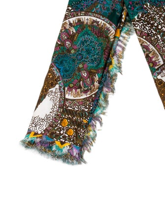 Etro Silk Printed Scarf