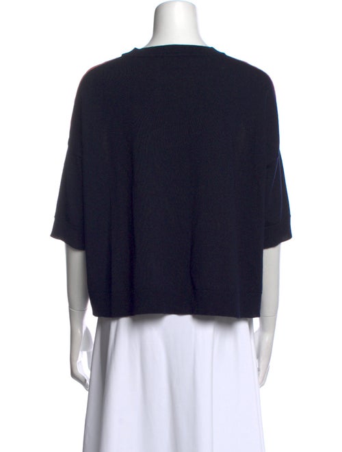 Etro Wool Floral Print Top