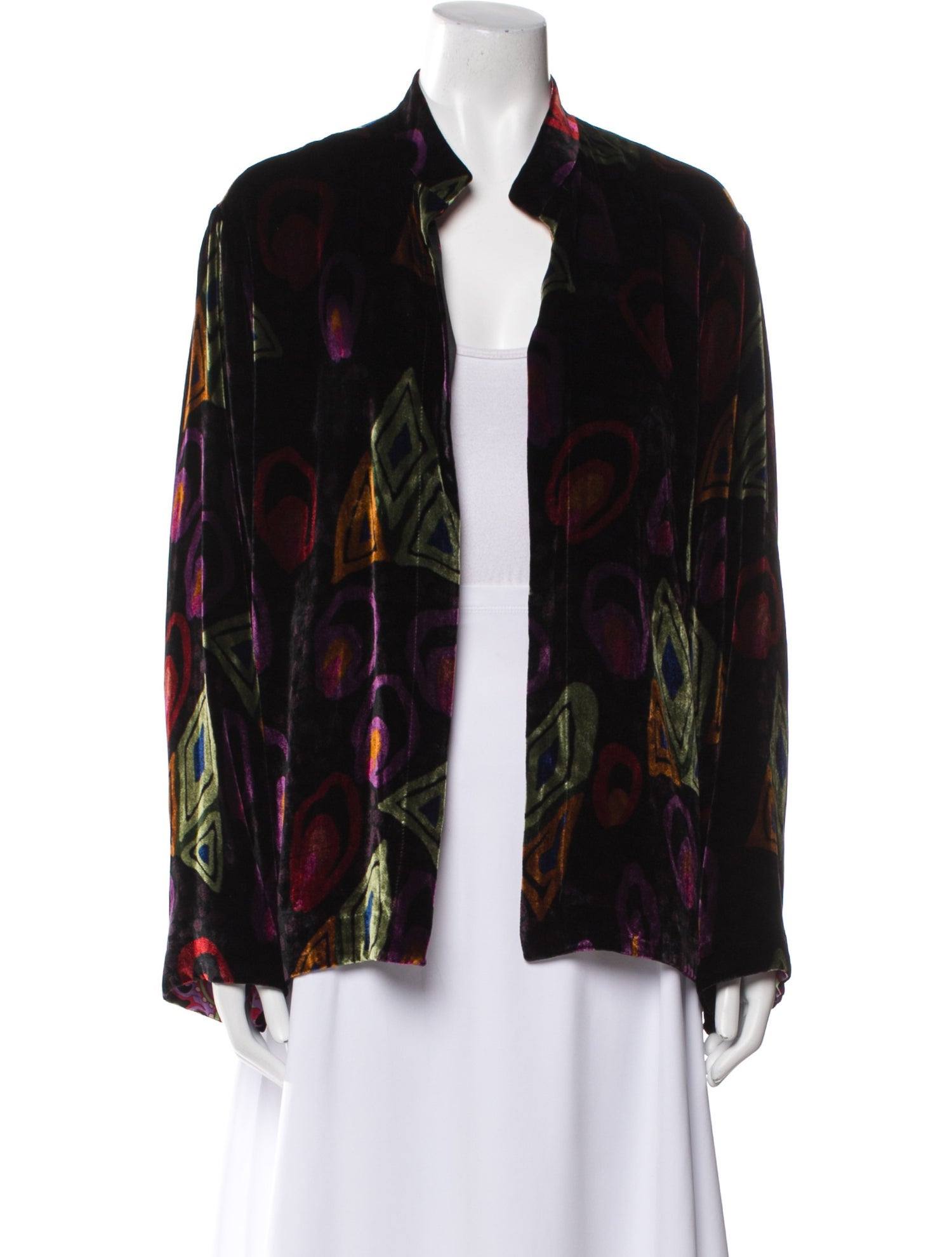Etro Silk Printed Evening Jacket