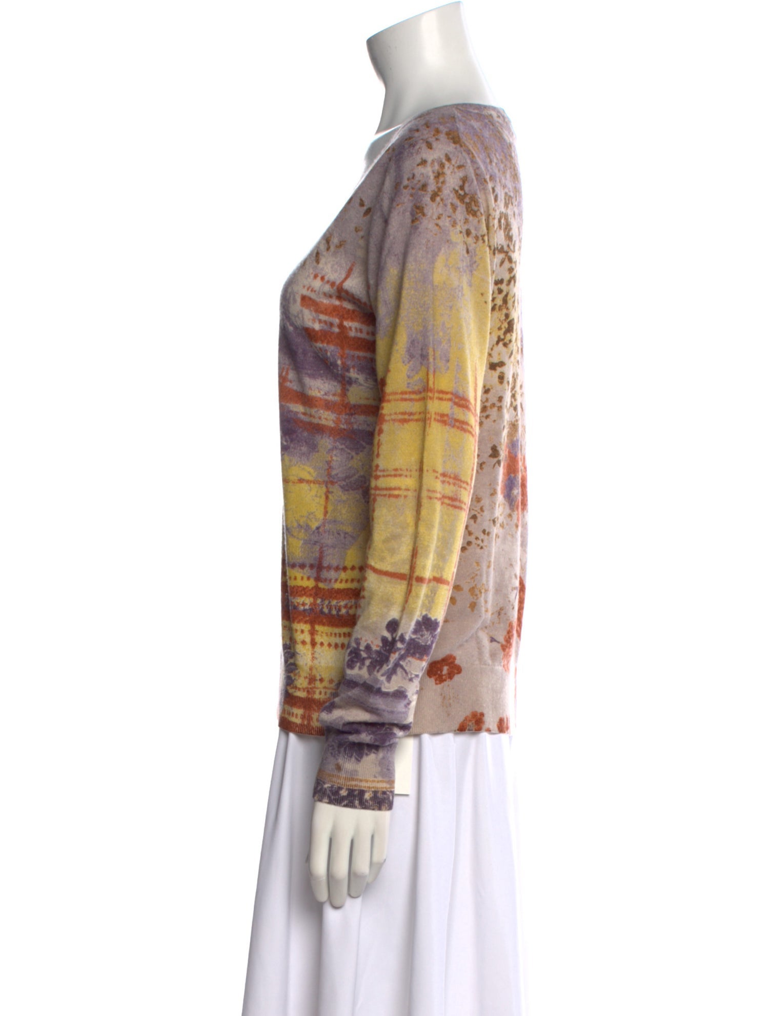 Etro Silk Printed Sweater