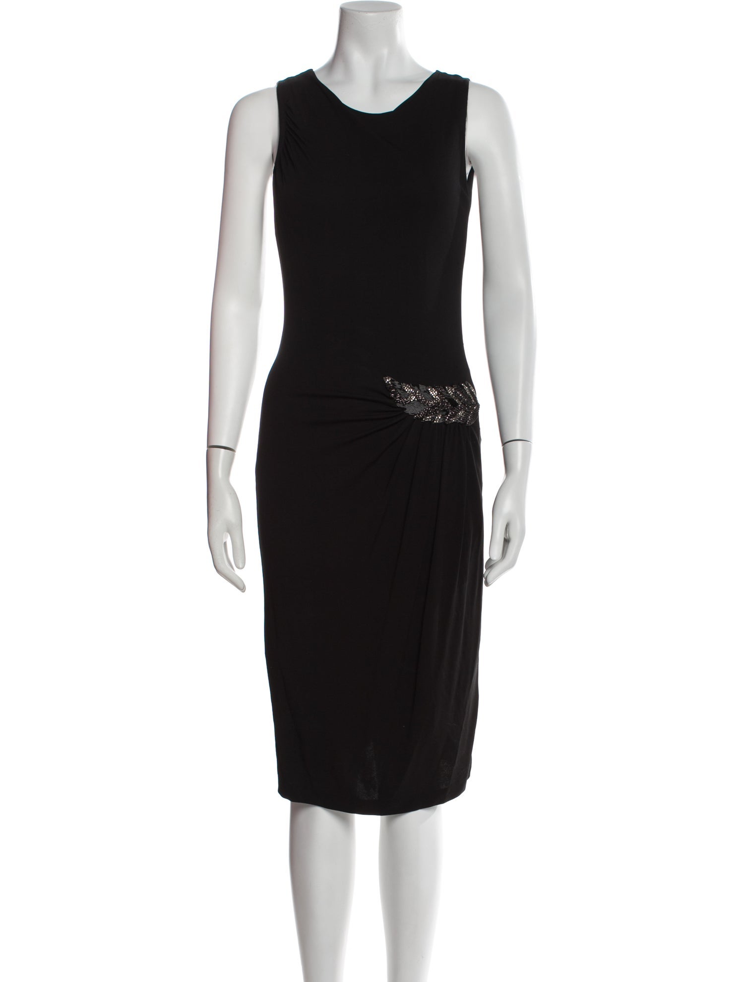 Etro Scoop Neck Midi Length Dress