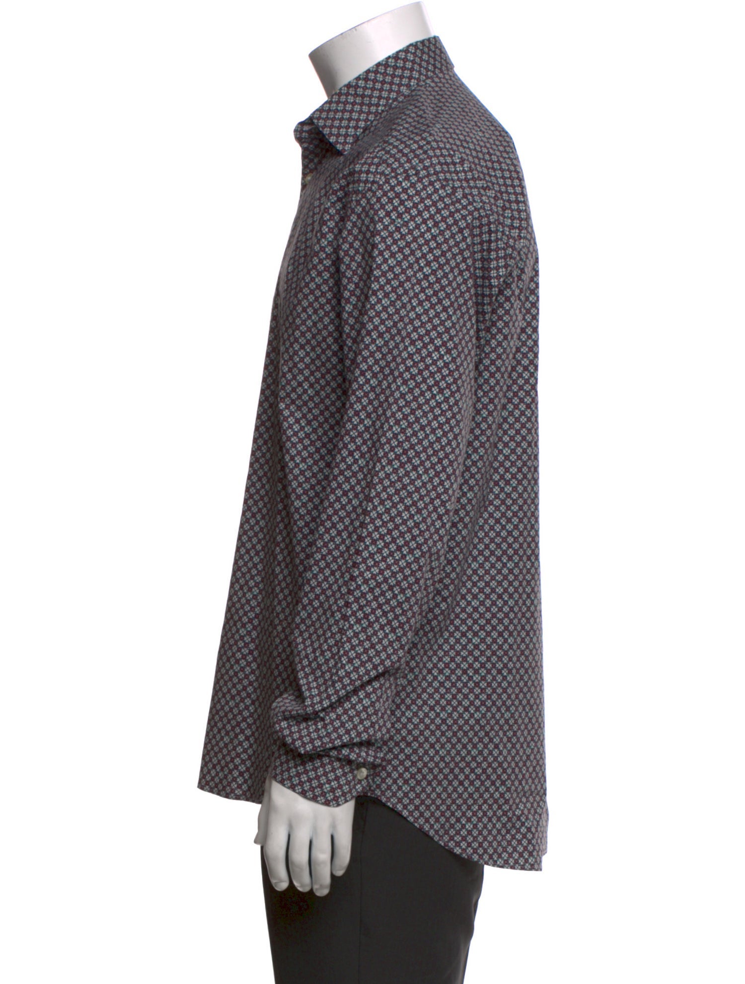 Etro Printed Long Sleeve Shirt