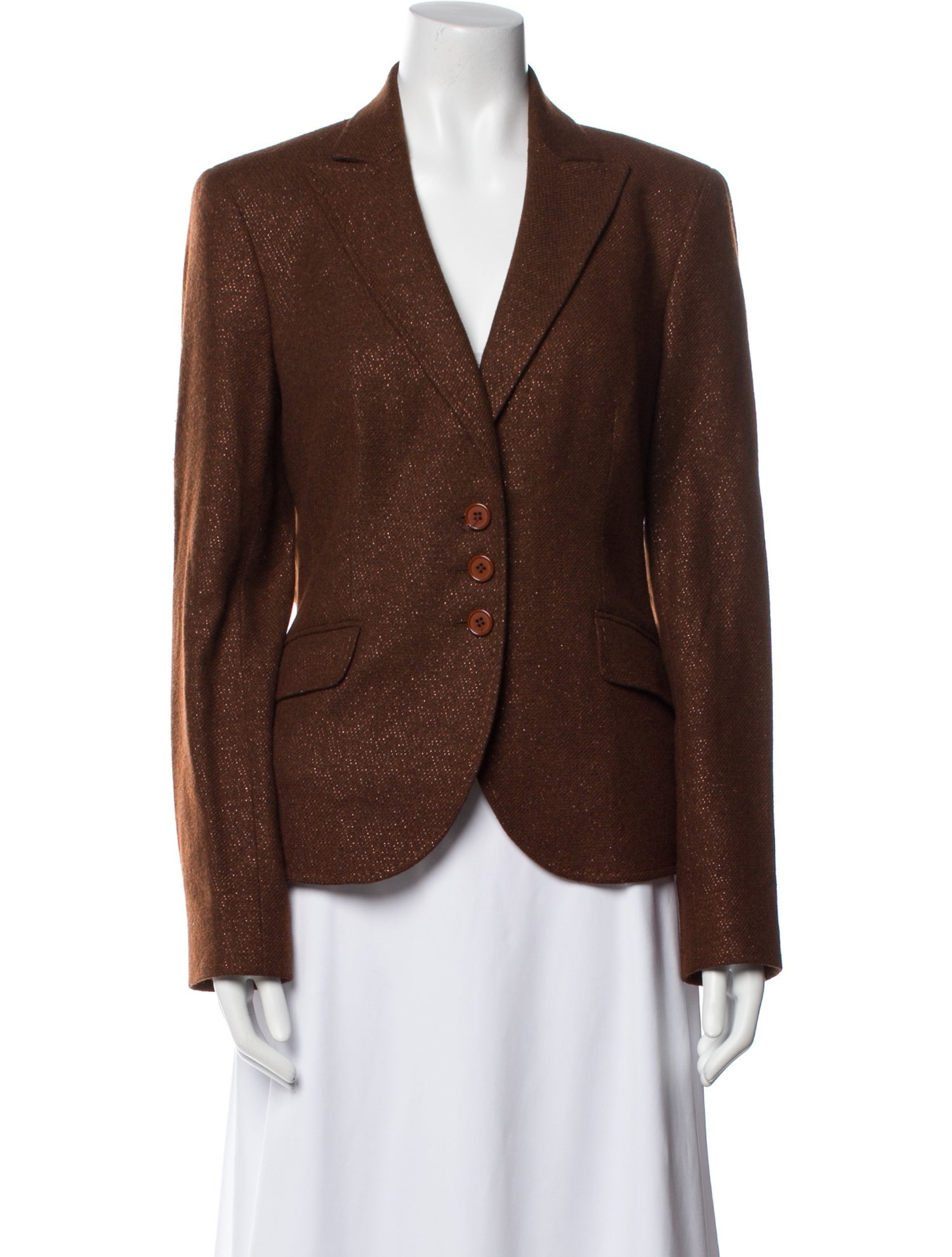 Etro Wool Printed Blazer