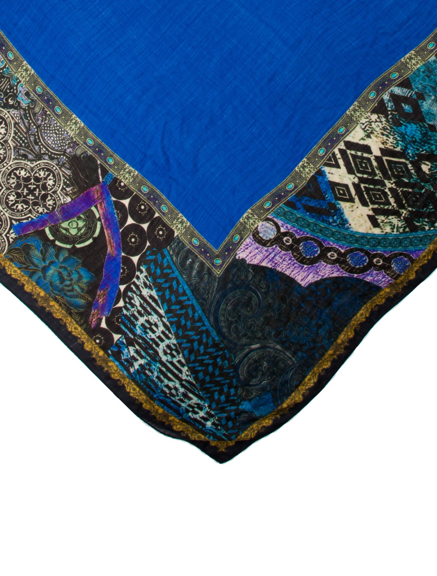Etro Wool Printed Scarf