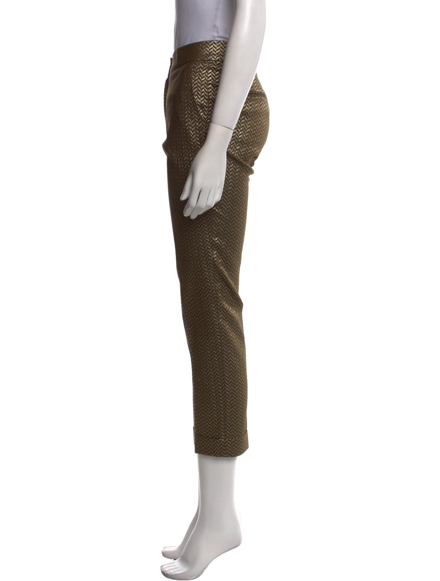 Etro Printed Straight Leg Pants