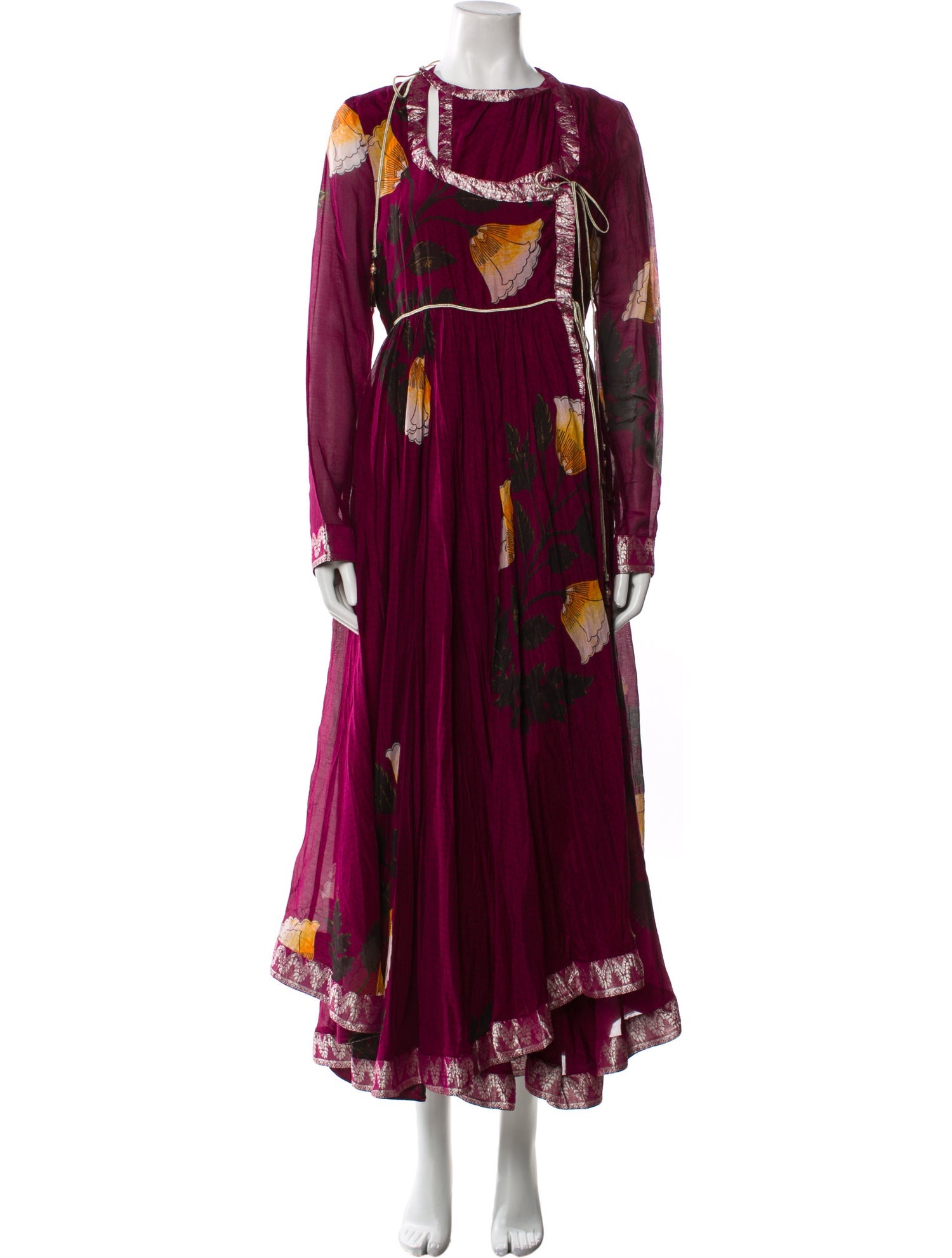 Etro Printed Long Dress