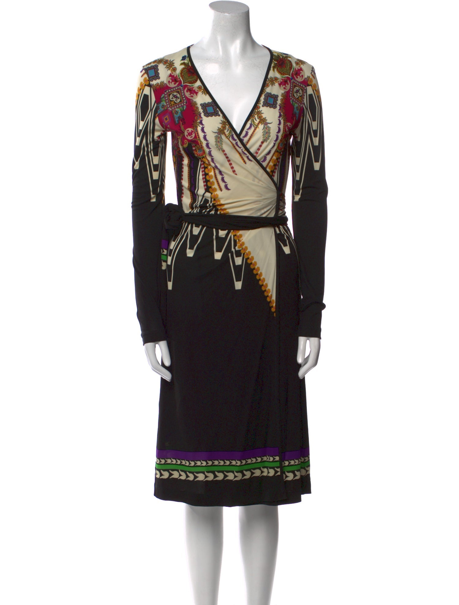 Etro Printed Midi Length Dress