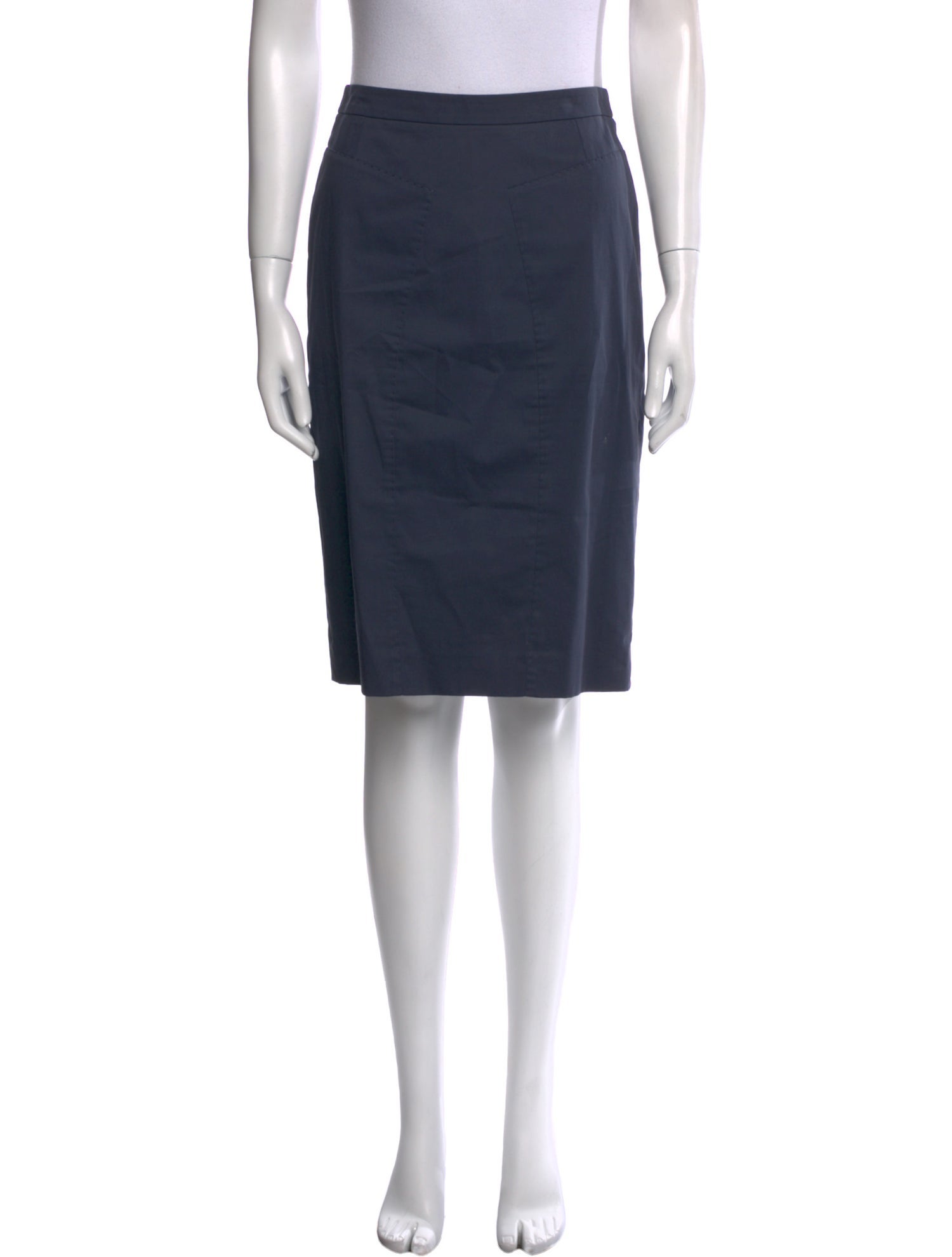 Etro Pleated Accents Knee-Length Skirt