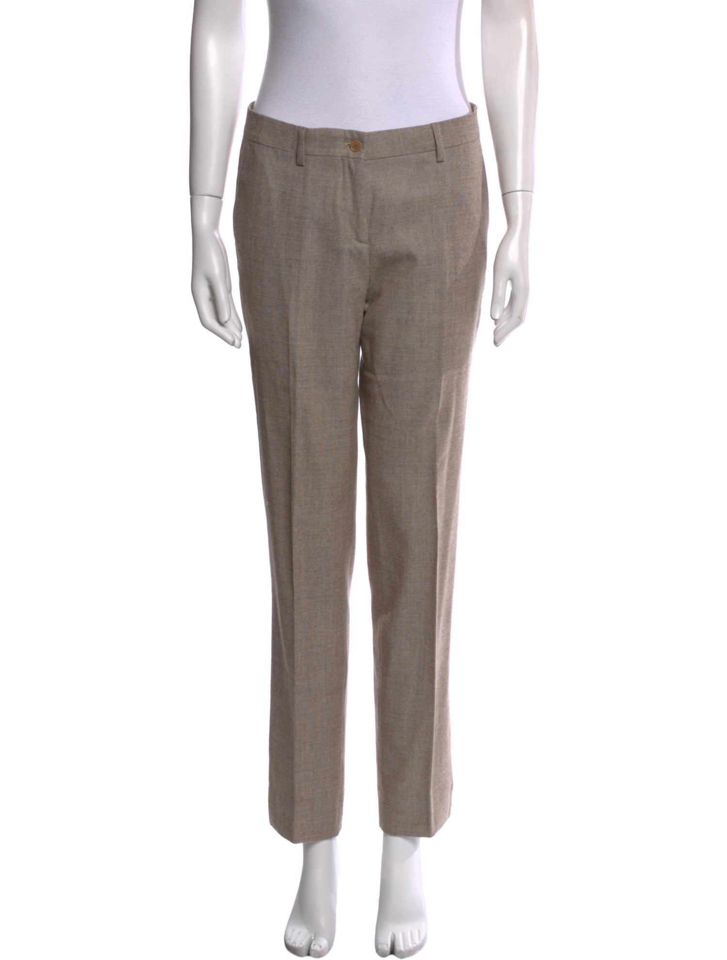 Etro Wool Straight Leg Pants