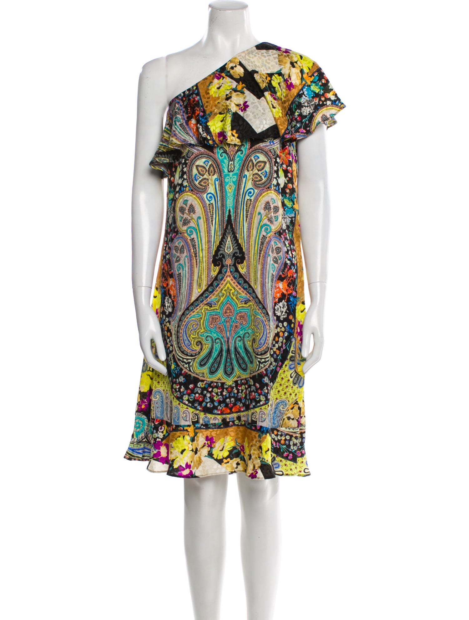 Etro Silk Knee-Length Dress