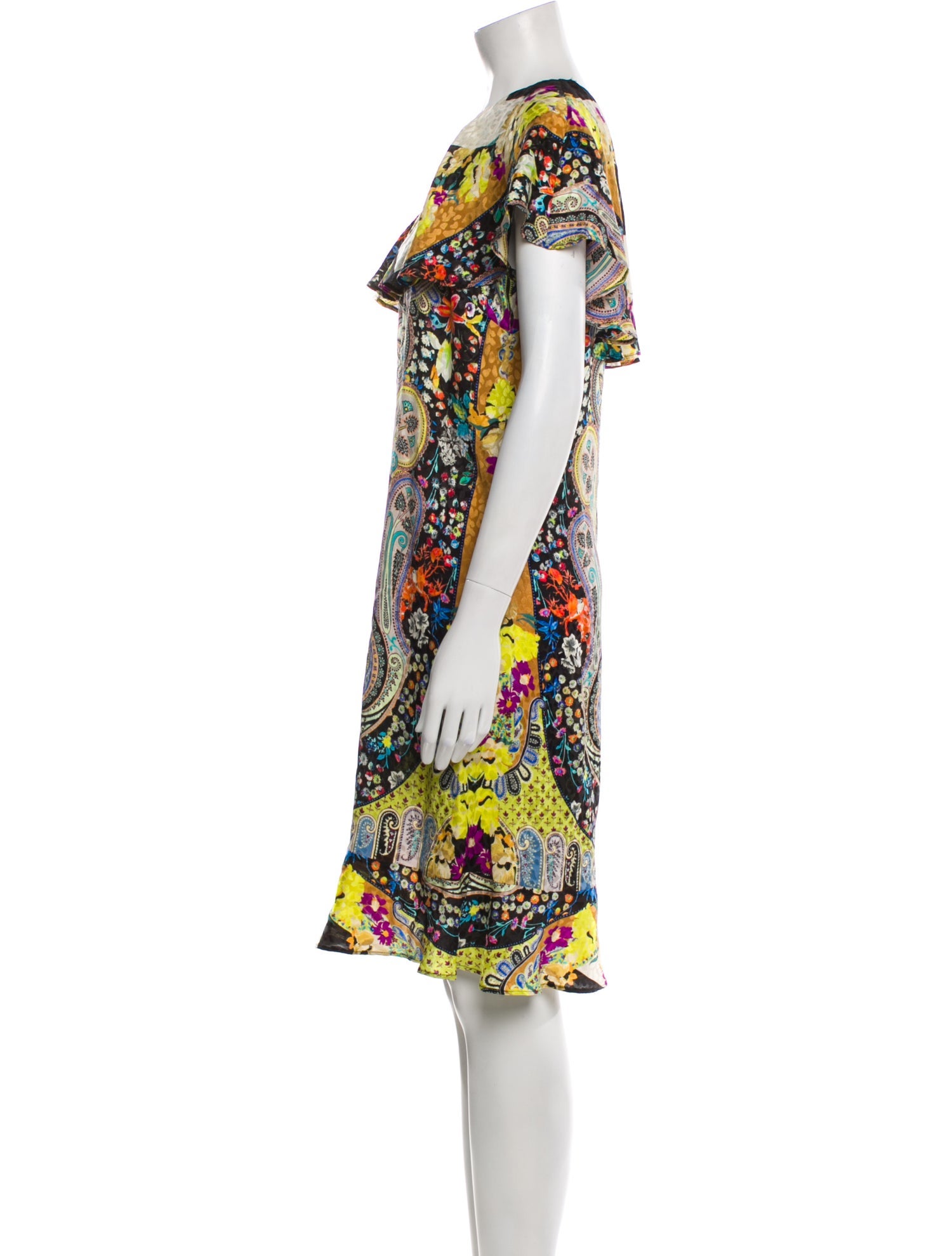 Etro Silk Knee-Length Dress