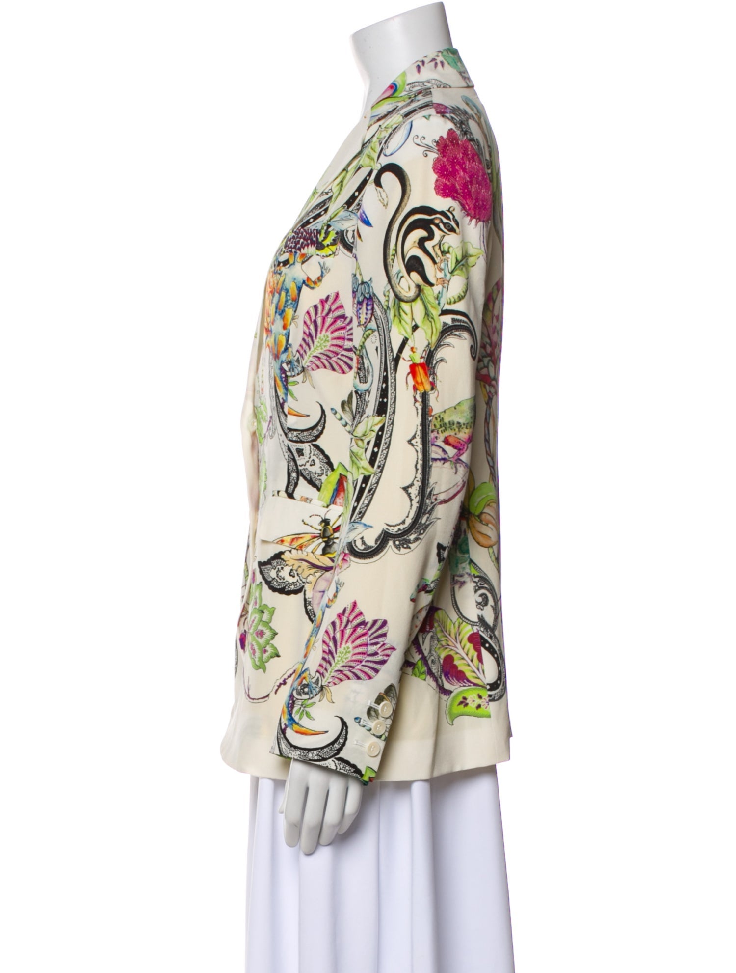 Etro Silk Printed Blazer