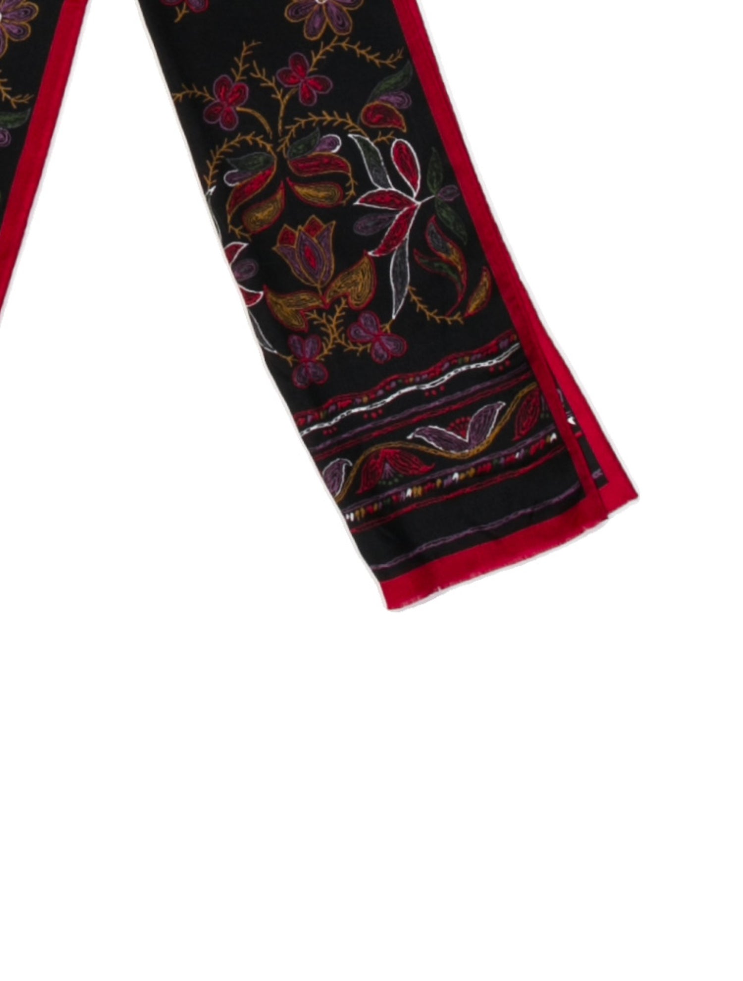 Etro Cashmere Paisley Print Scarf