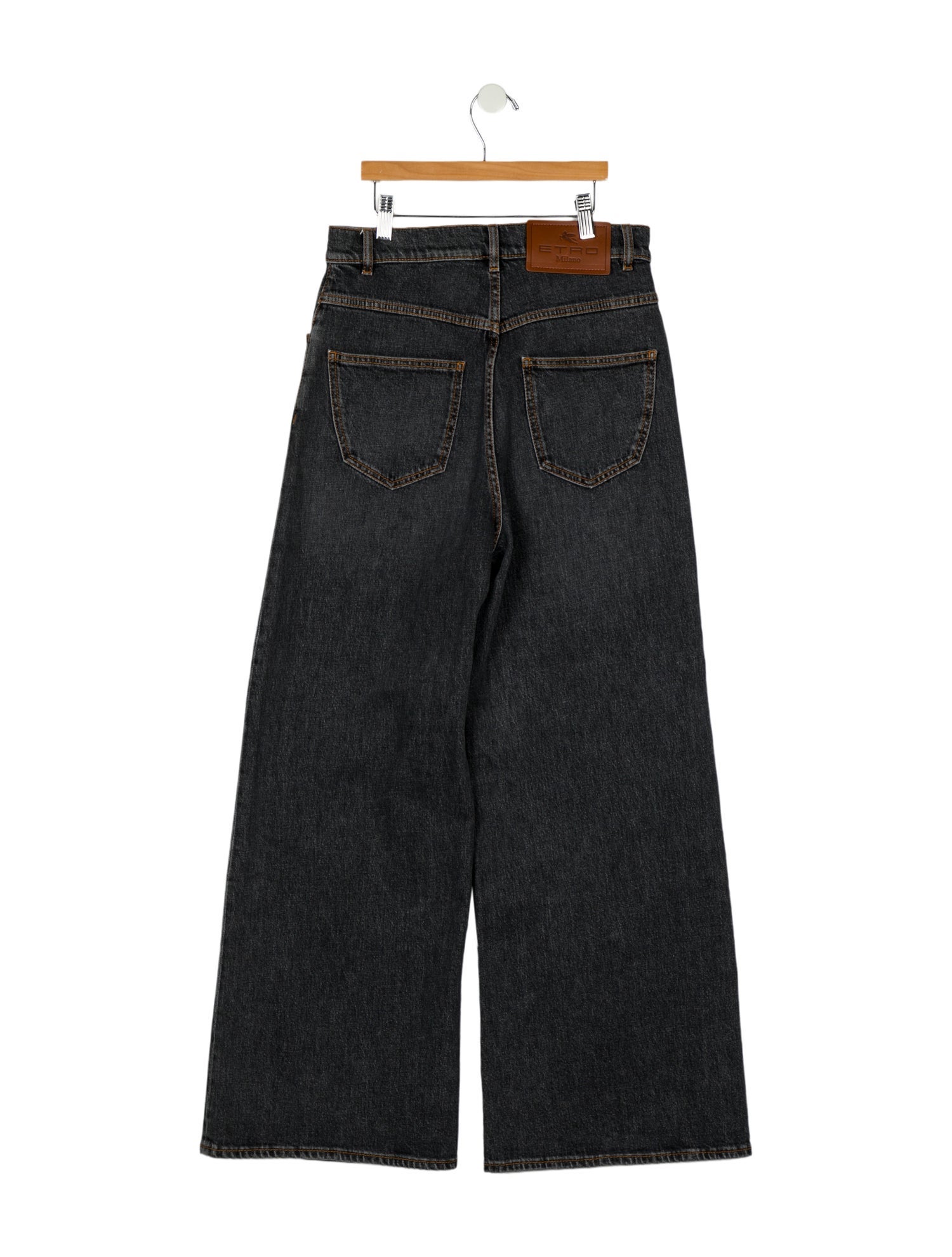 Etro High-Rise Wide Leg Jeans