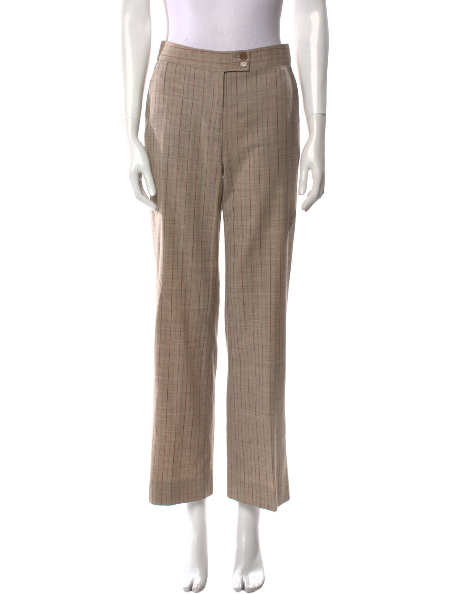 Etro Wool Wide Leg Pants