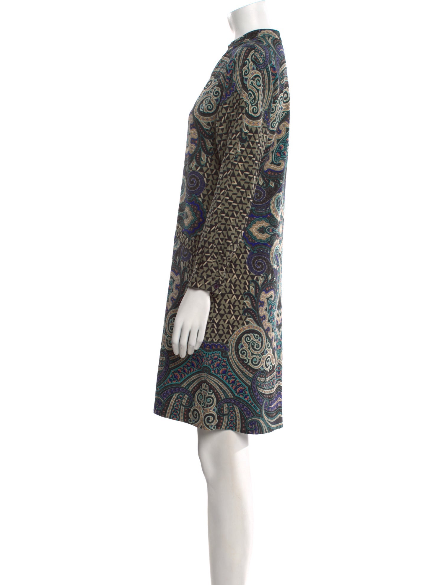Etro Wool Mini Dress
