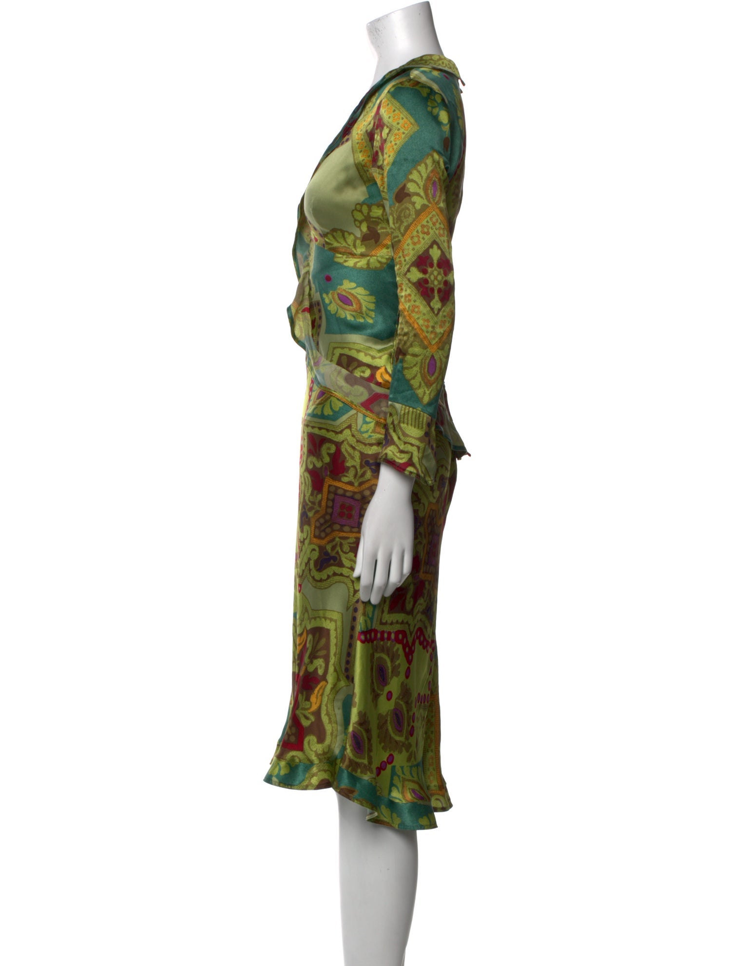 Etro Silk Midi Length Dress