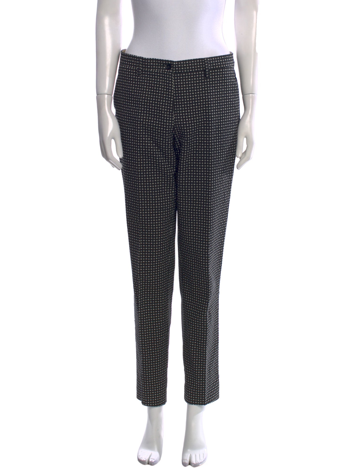 Etro Printed Straight Leg Pants