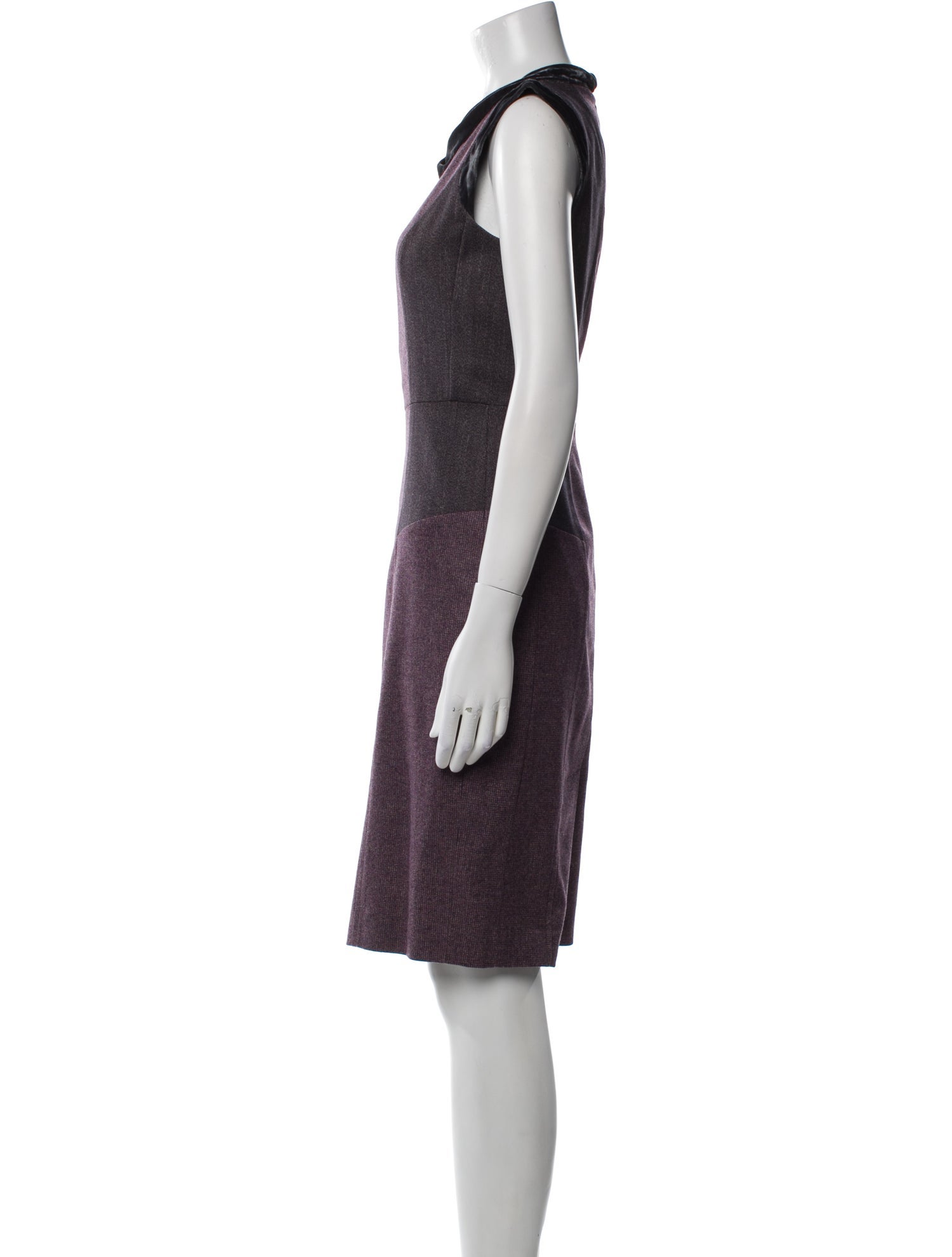 Etro Cowl Neck Knee-Length Dress