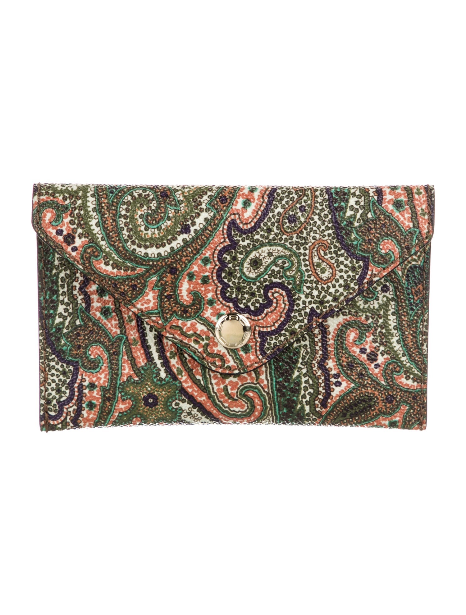 Etro Paisley Print Wallet