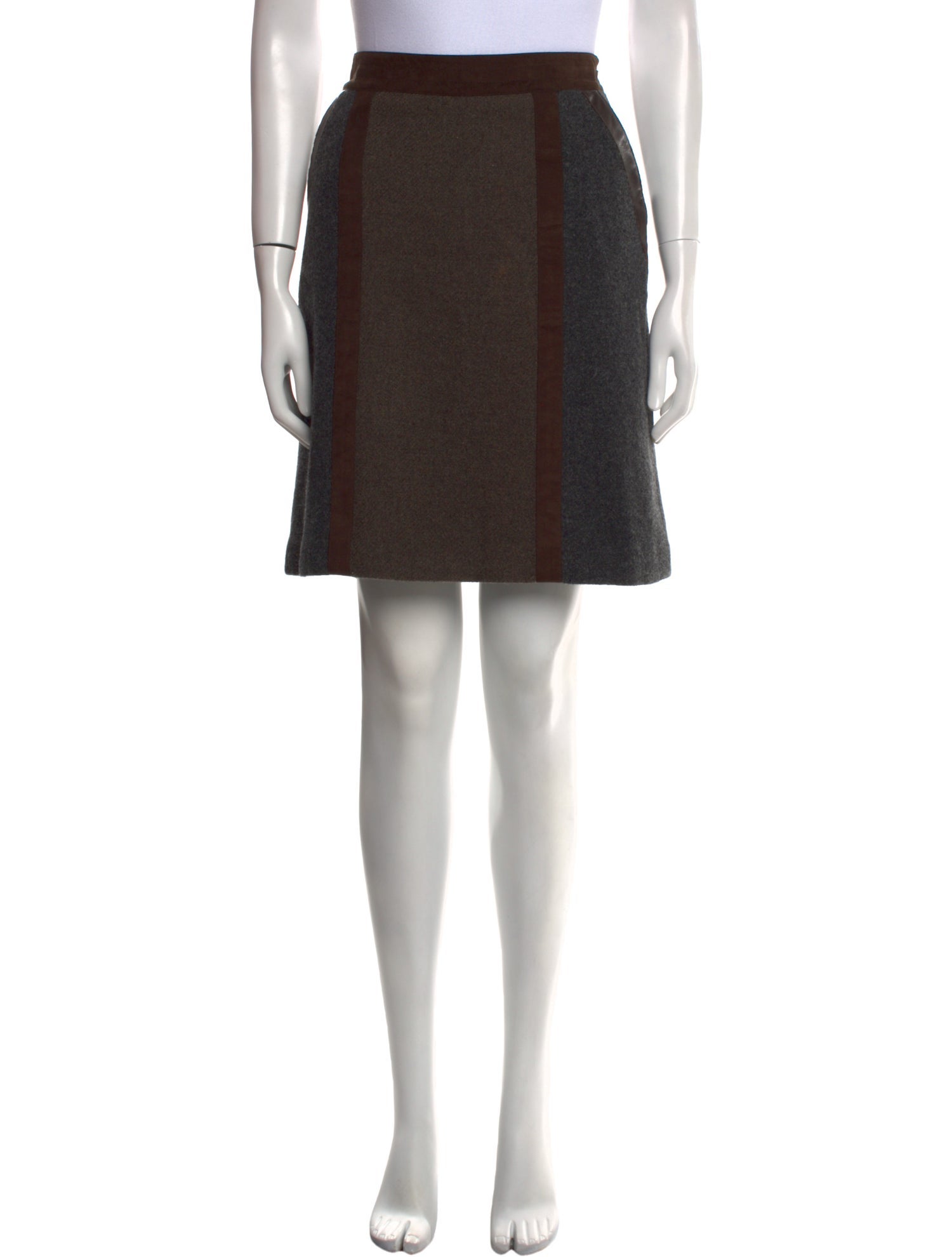 Etro Wool Knee-Length Skirt