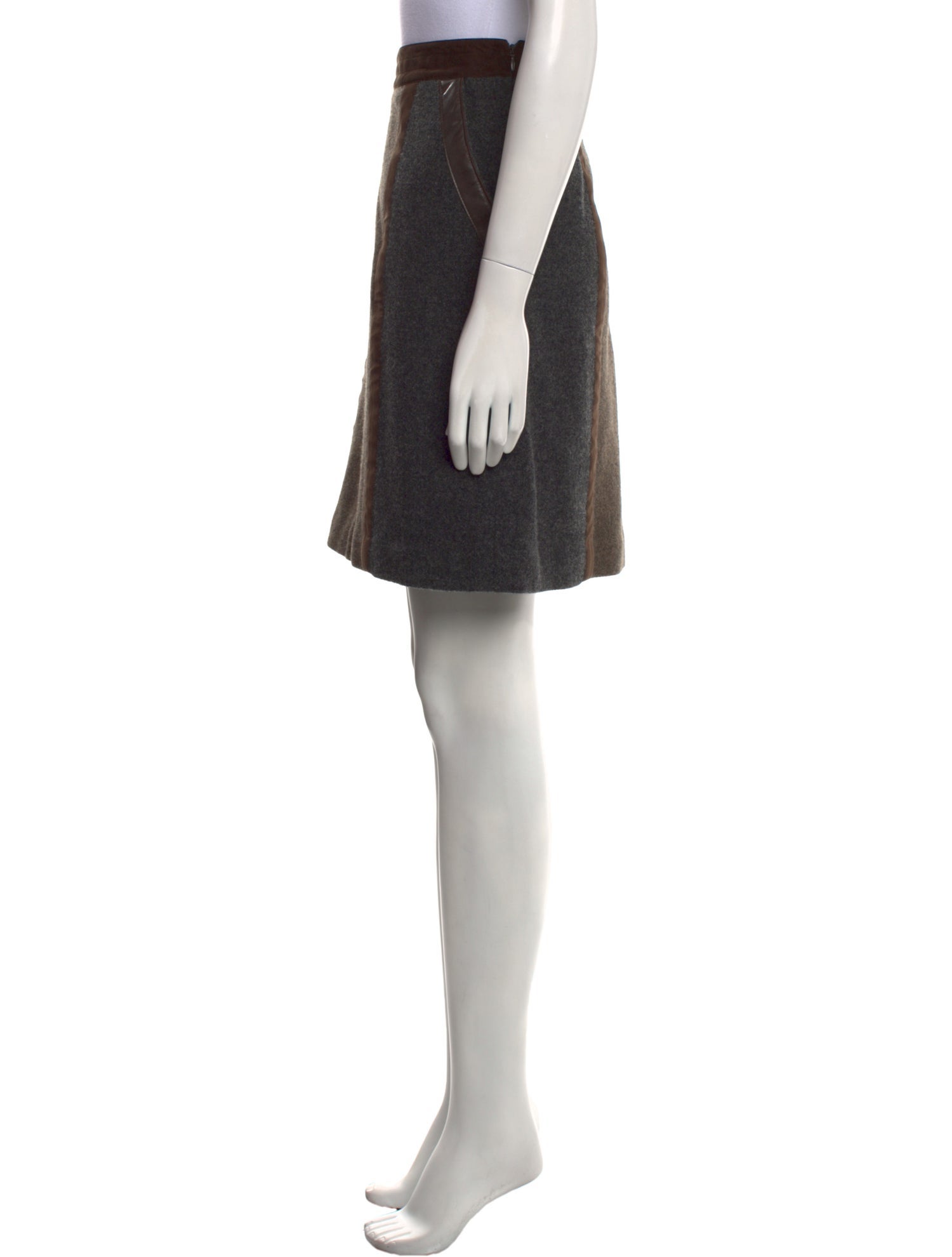 Etro Wool Knee-Length Skirt