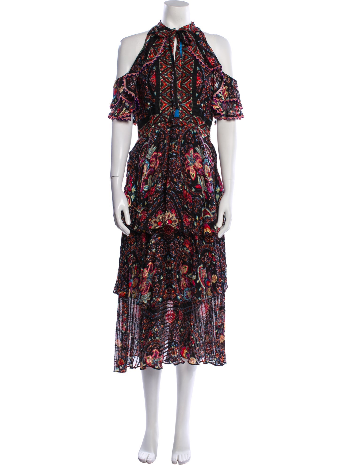 Etro Floral Print Long Dress