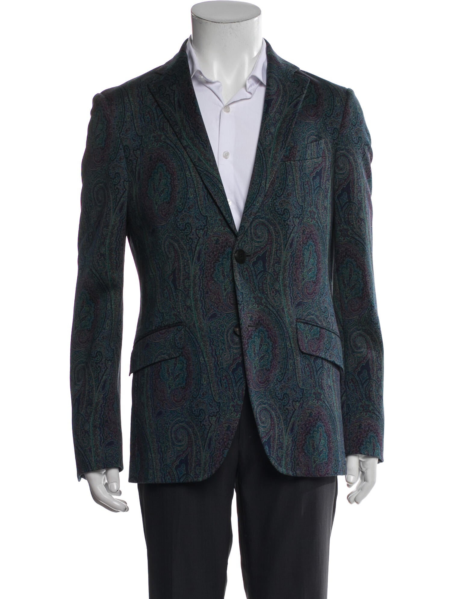 Etro Paisley Print Blazer