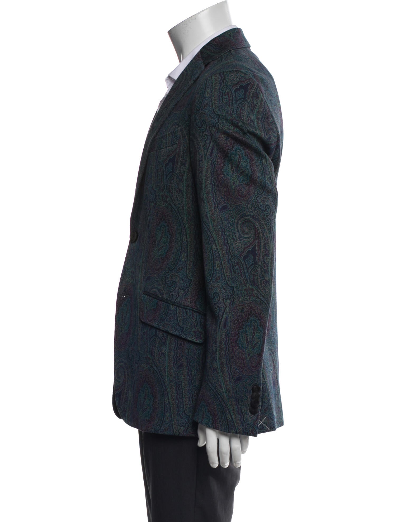Etro Paisley Print Blazer