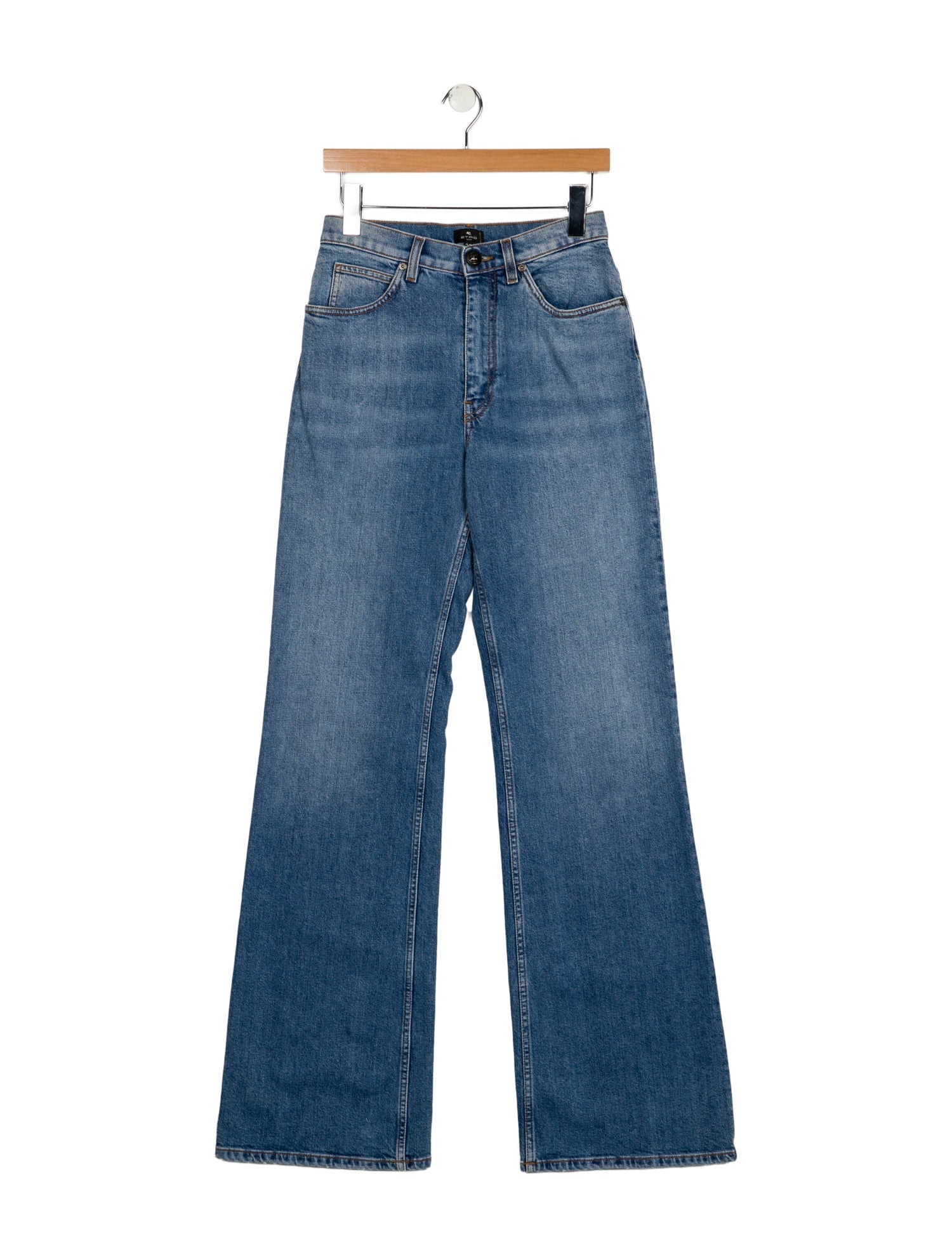 Etro Mid-Rise Wide Leg Jeans