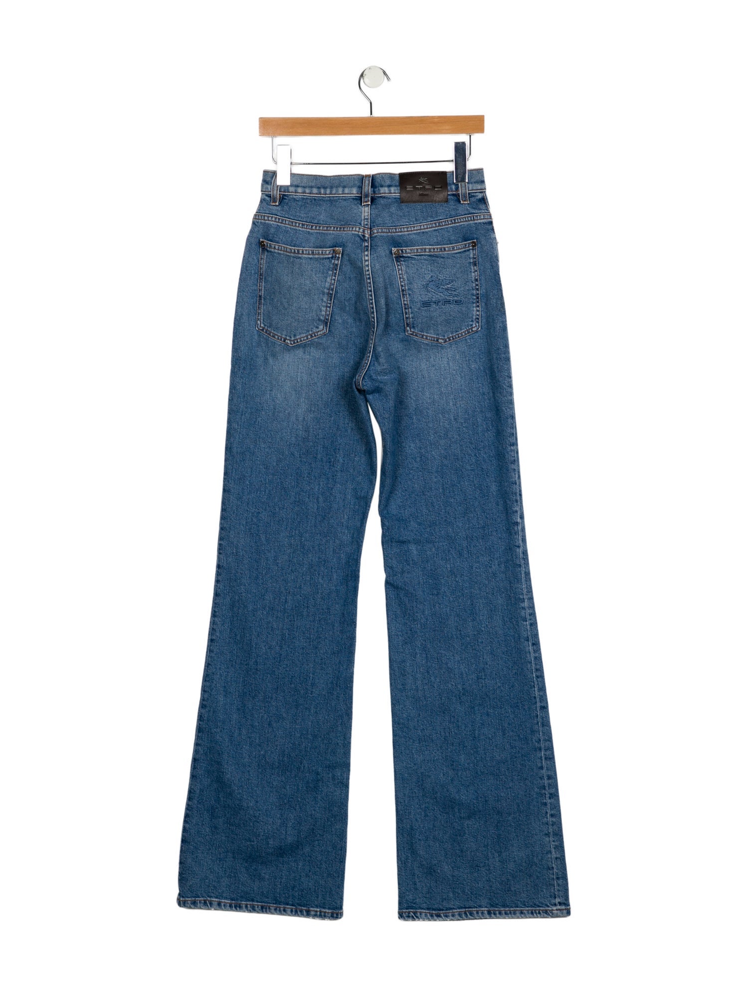 Etro Mid-Rise Wide Leg Jeans