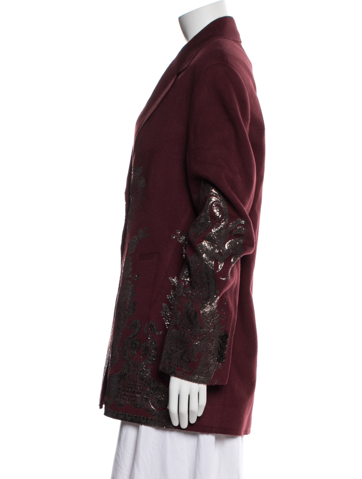Etro Wool Printed Evening Jacket w/ Tags