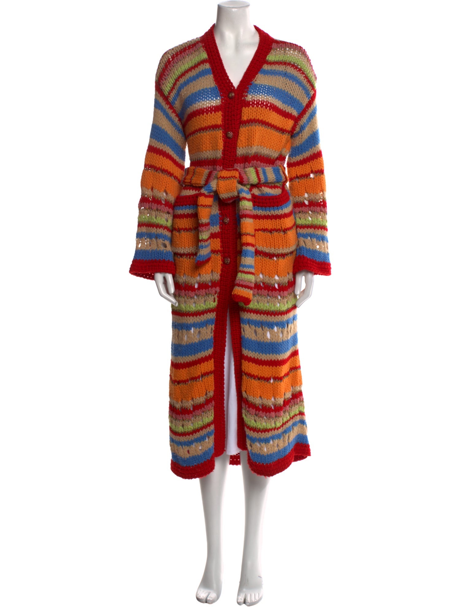 Etro Virgin Wool Striped Sweater