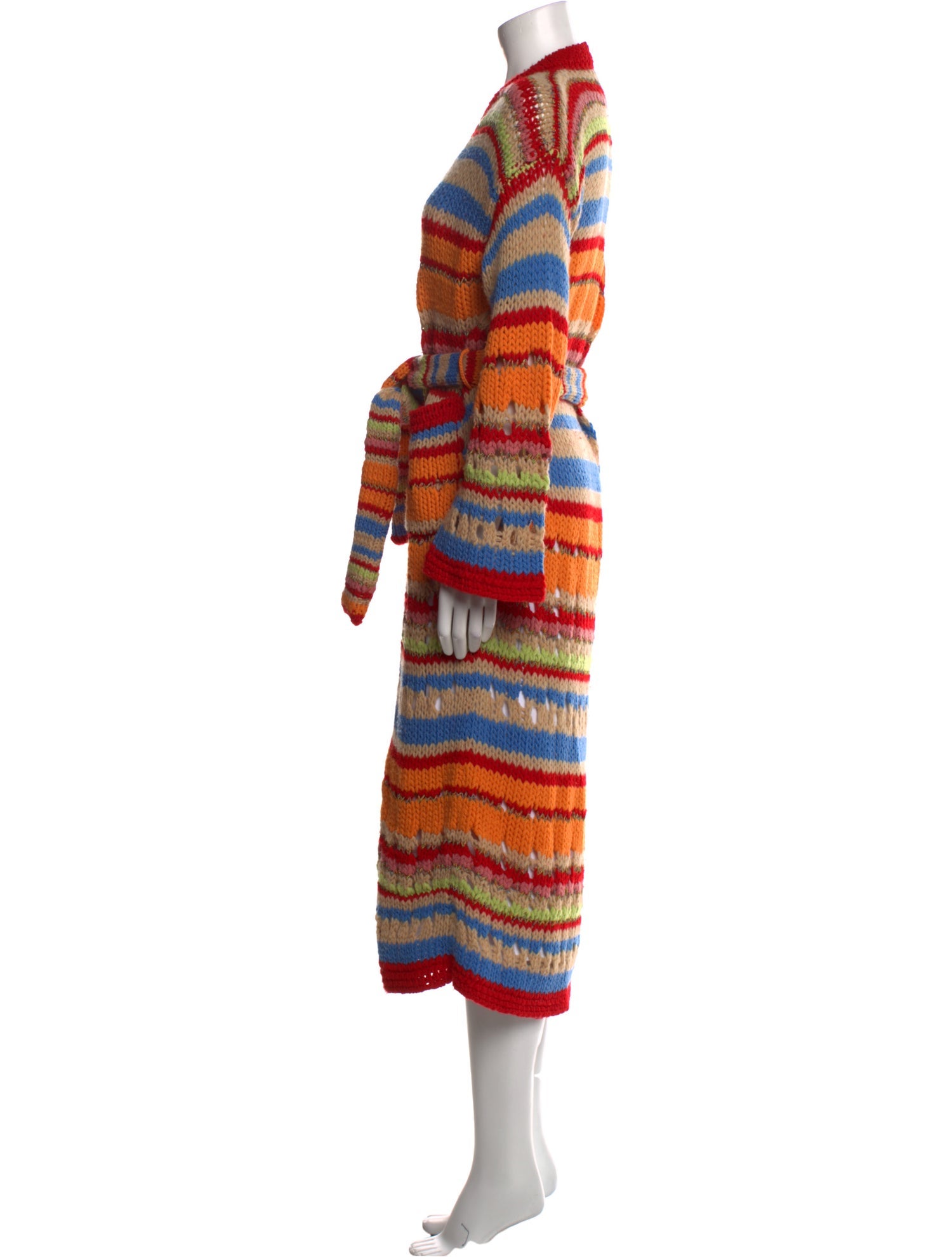 Etro Virgin Wool Striped Sweater