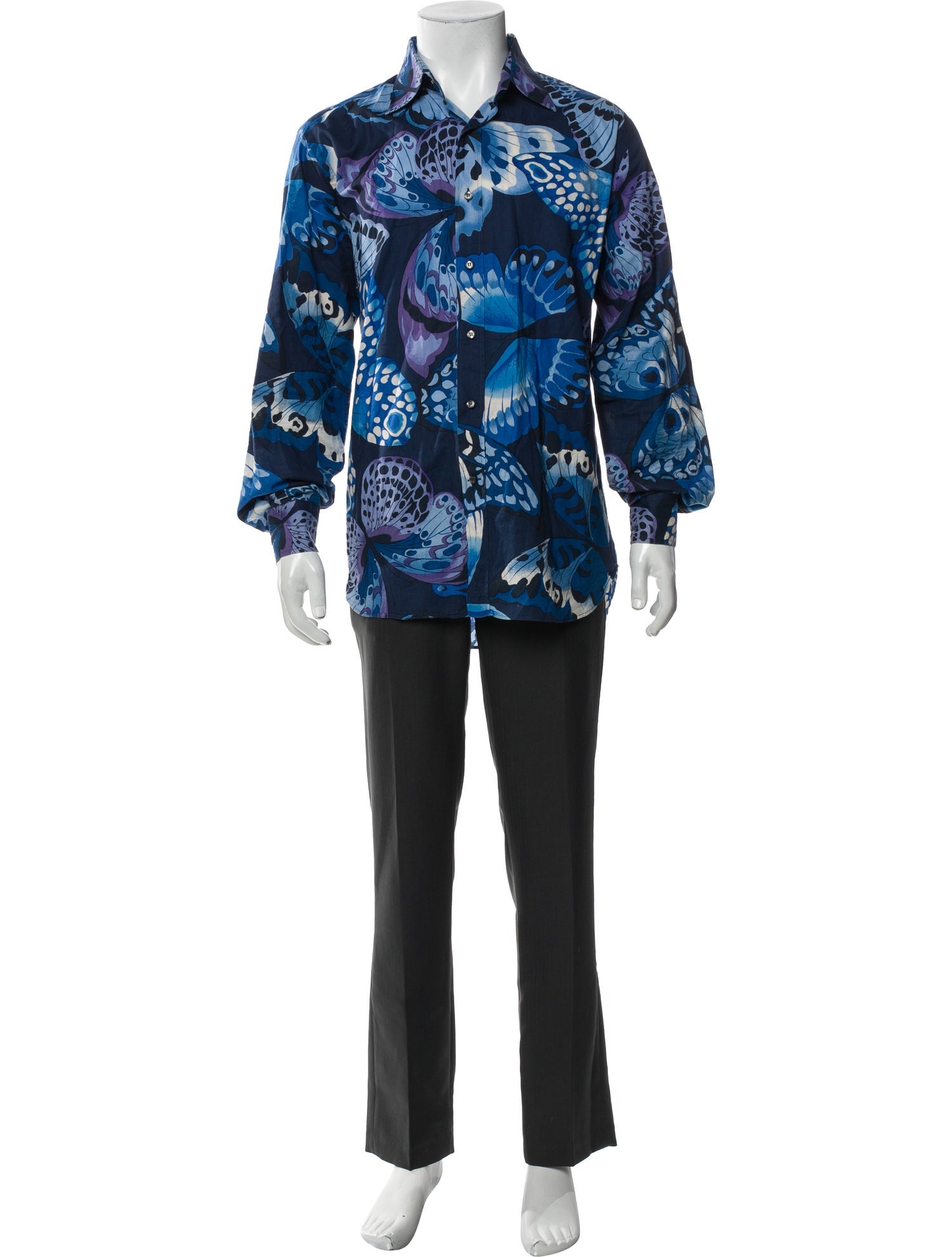 Etro Printed Long Sleeve Shirt