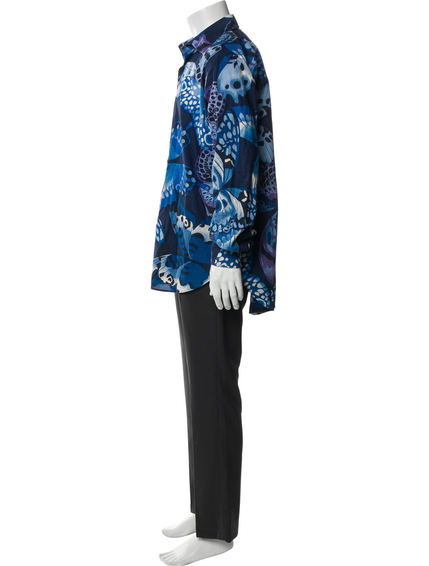 Etro Printed Long Sleeve Shirt