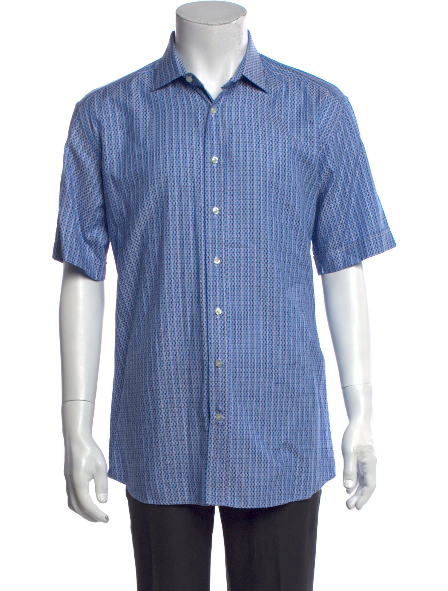 Etro Striped Short Sleeve Shirt